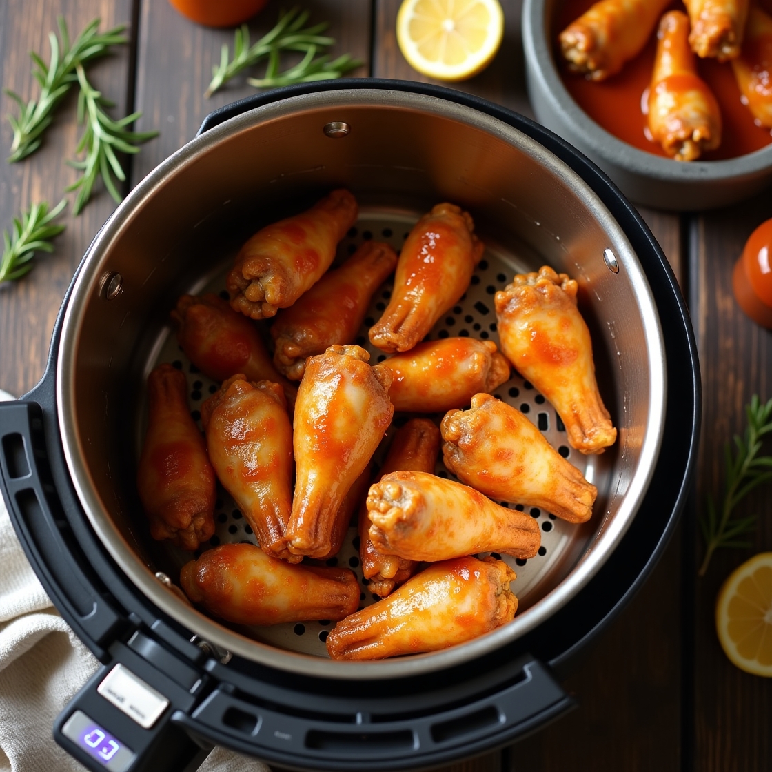 Prom Chicken Crispy Air Fryer Chicken Wings (Better Than Fried!)