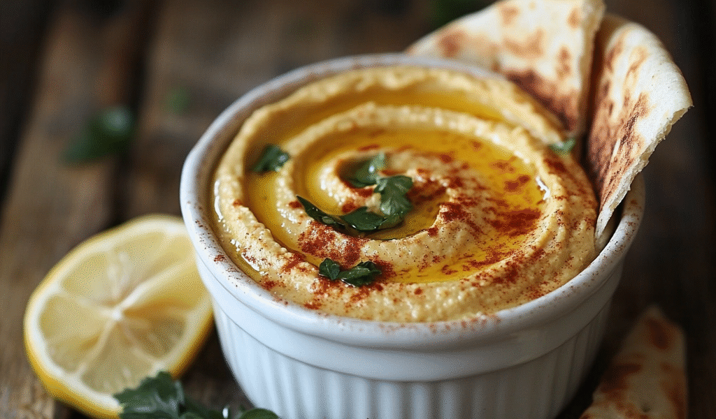 creamy hummus