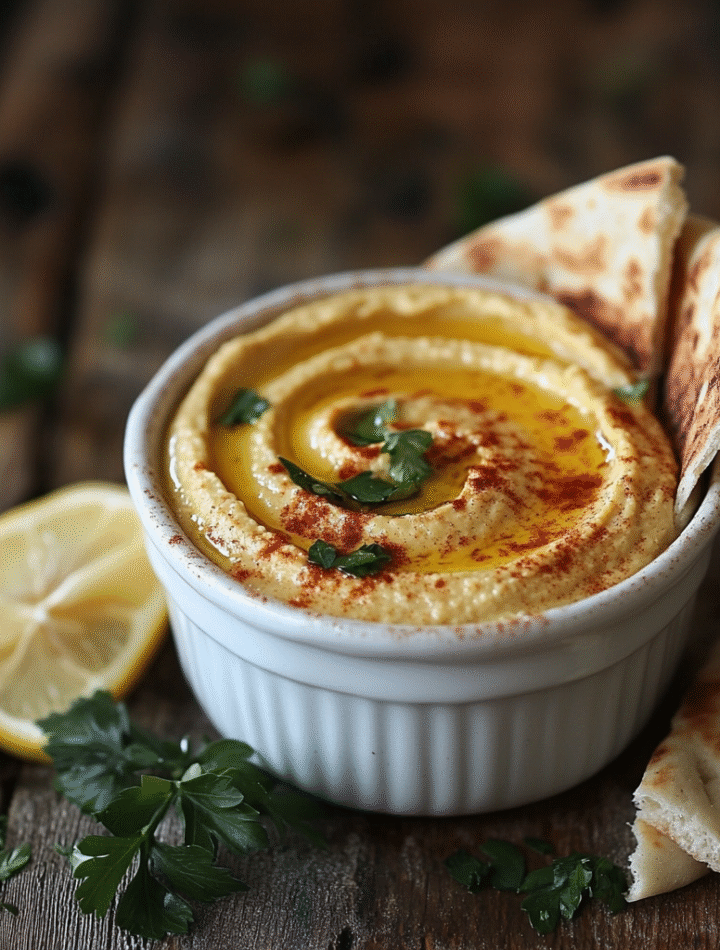creamy hummus